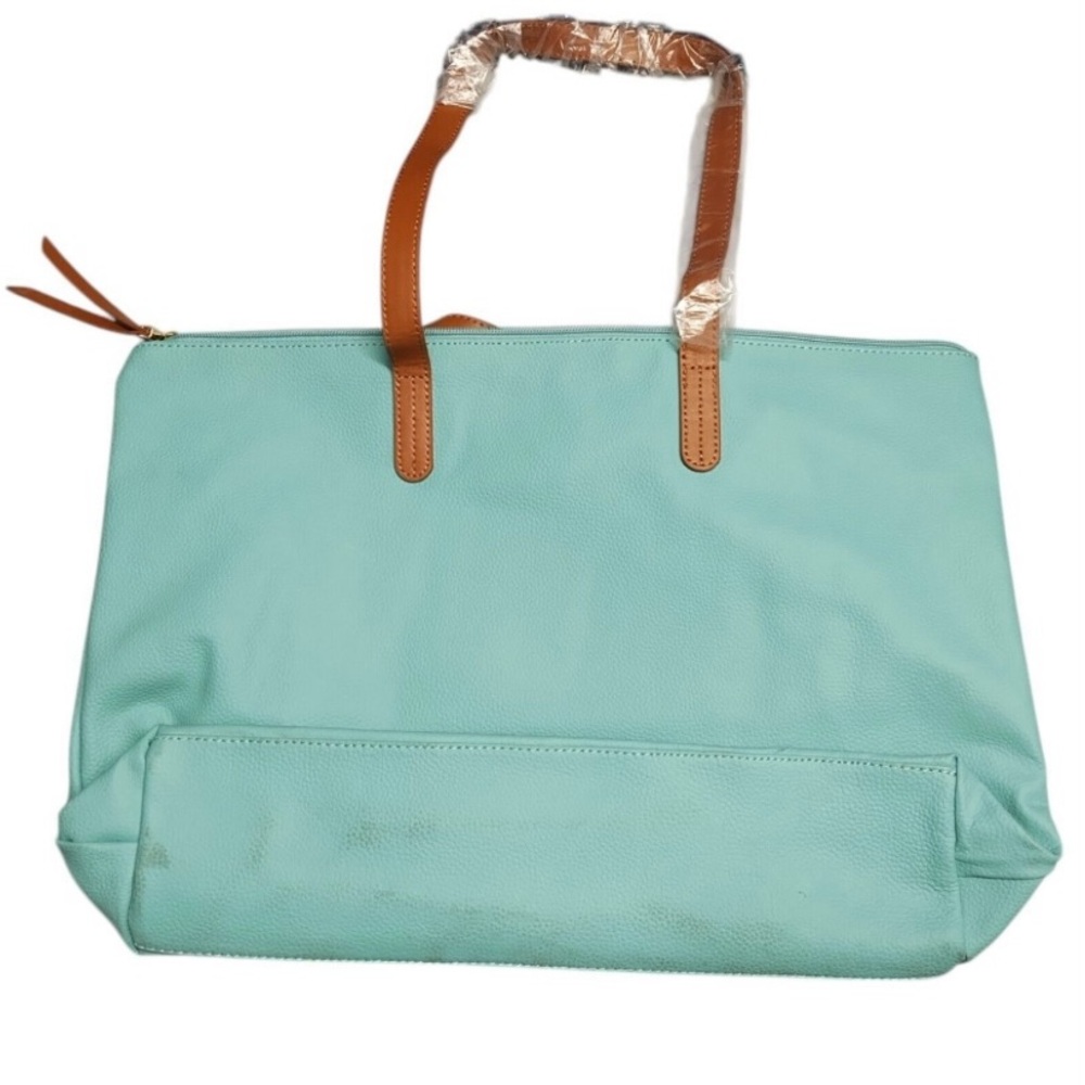 Joy Mangano New W/O tags TOTE BAG Tiffany blue